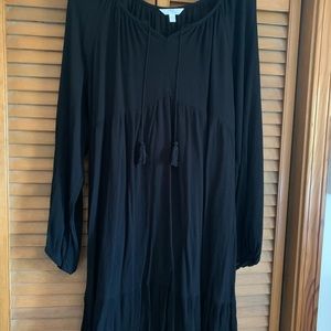 Black summer dress
